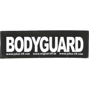 Julius-K9 tekstlabel Bodyguard 11 x 3 cm