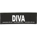 Julius-K9 tekstlabel Diva 11 x 3 cm