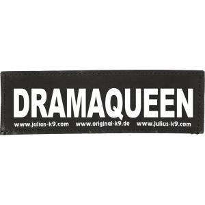 Julius-K9 tekstlabel Dramaqueen 16 x 5 cm