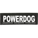 Julius-K9 tekstlabel Powerdog 11 x 3 cm