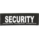 Julius-K9 tekstlabel Security 16 x 5 cm